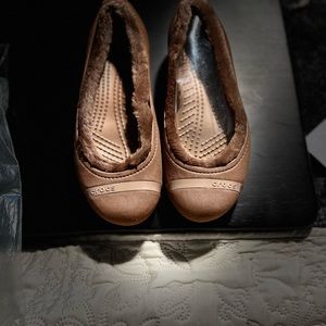 Women’s Brown Slip-On Crocs